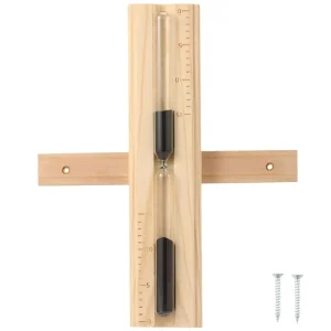 Sauna Sanduhr Schwarz 1