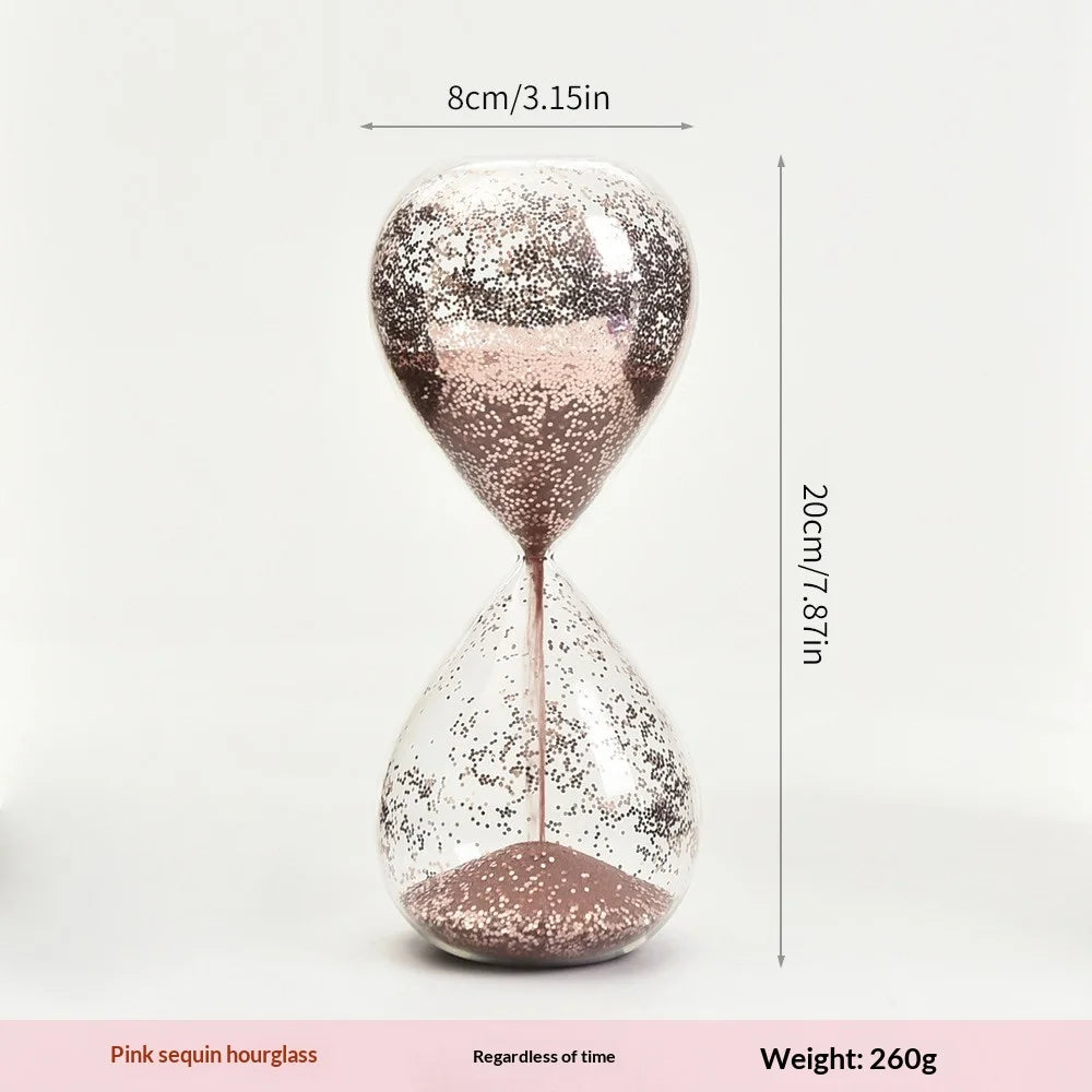 Glitzer Sanduhr