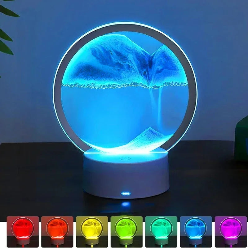 Sanduhr Lampe