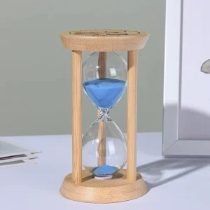 Sanduhr Zähneputzen Holz 2