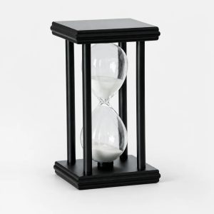 Große Sanduhr Holz