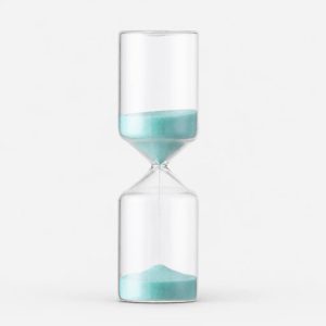 Laufende Sanduhr