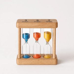 Sanduhr 3 Minuten Holz