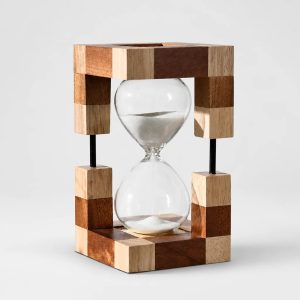 Sanduhr 30 Minuten Holz