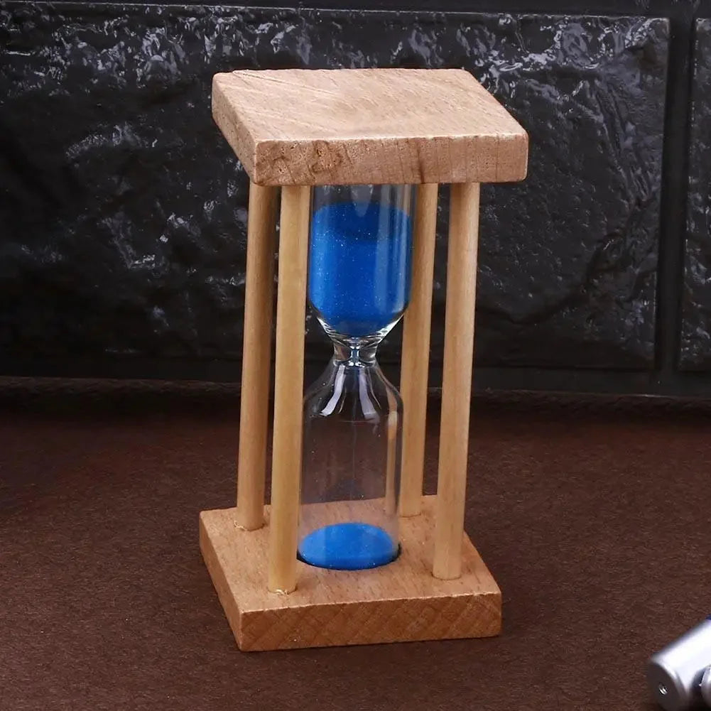 Sanduhr 5 Minuten Holz
