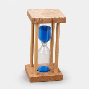 Sanduhr 5 Minuten Holz