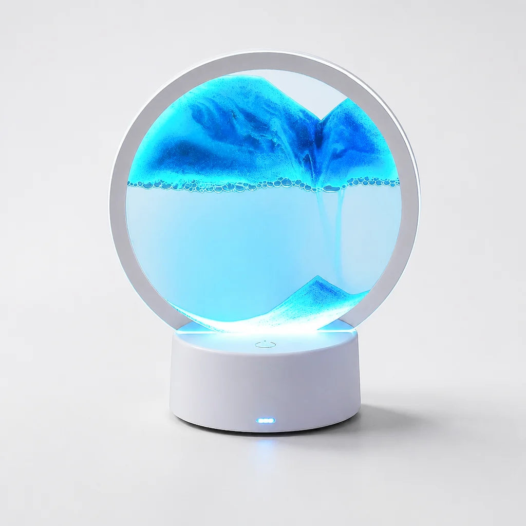 Sanduhr Lampe