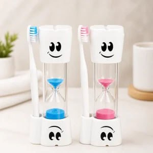 Zahnbürstenhalter Mit Sanduhr 1