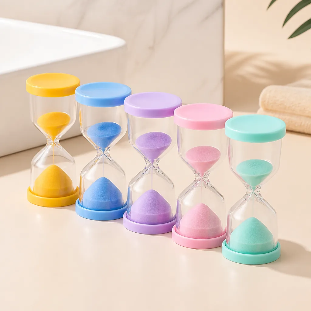 Zahnputzbecher Mit Sanduhr 1
